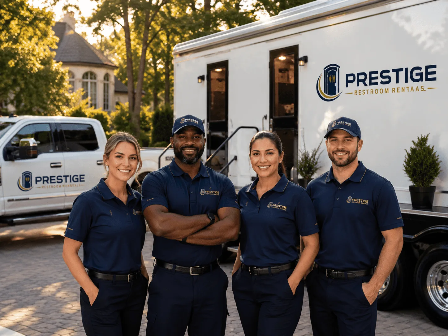 Trusted Luxury Portable Restrooms company in Corder, MO